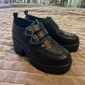 Iago Metal Heart Oxford Platform